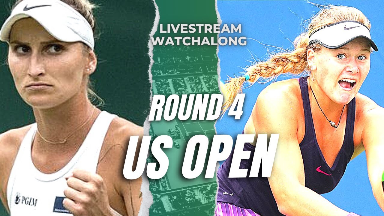 Peyton Stearns vs Markéta Vondroušová US Open Round 4 LIVE Watchalong