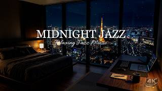 Midnight Jazz in Tokyo Tower | Smooth Jazz Piano Music for Deep Sleep | Soft Jazz Background Music screenshot 3