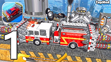 Car Crusher Kingdom - Gameplay Walkthrough Part 1 Car Crush Master - iOS, Android Gameplay