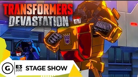 Stage Demo: Transformers: Devastation - E3 2015