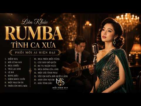 Liên Khúc RUMBA TÌNH CA XƯA PHÒNG TRÀ Phối Mới AI Thanh Âm Đỉnh Cao 1000 Năm Mới Xuất Hiện 1 Lần