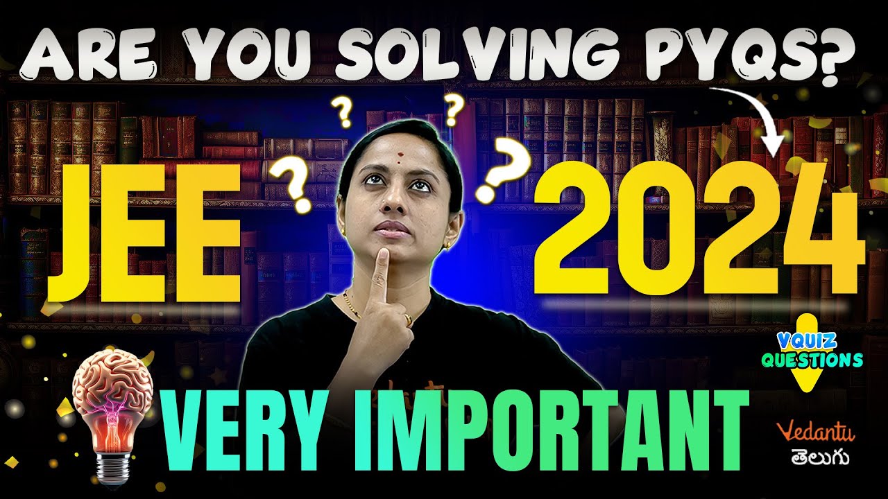 JEE Main 2024 Jan Attempt Very Important | FREE JEE 2024 PYQs | Are You ...
