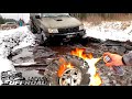 Ice breakers & Wheel On Fire | Patrol Y61, Prado, Safari (BMW engine), Cherokee, Pajero | Offroad Ru