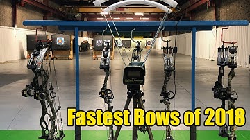 2018 Hunting Bow Speed Test: Mathews - Hoyt - PSE - Bowtech - Obsession - Prime - APA
