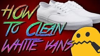 how to clean white all stars with maizena