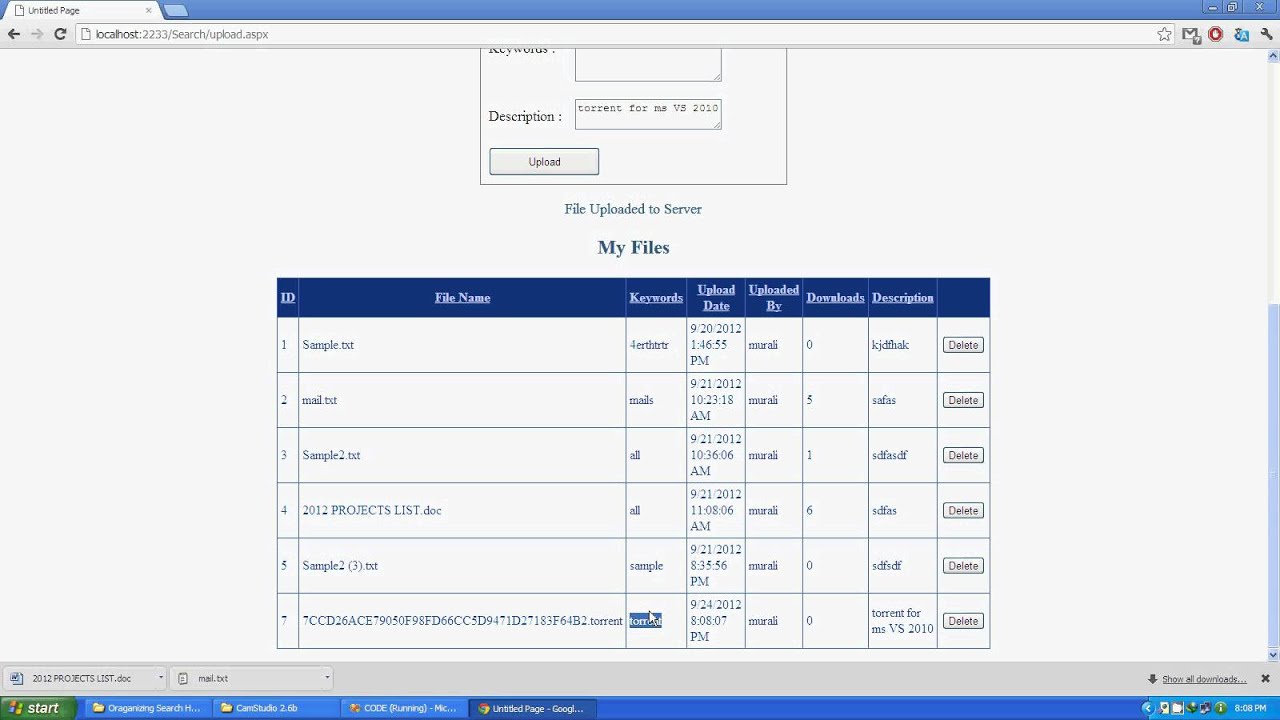 2012 IEEE Organizing User Search Histories