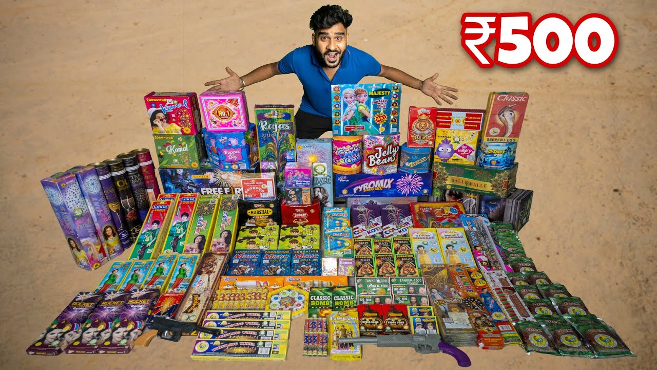 Diwali Stash 2022 - सबसे सस्ते पटाखे