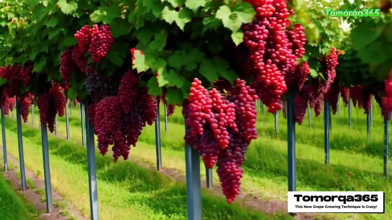 This New Grape Growing Technique Is Crazy! 