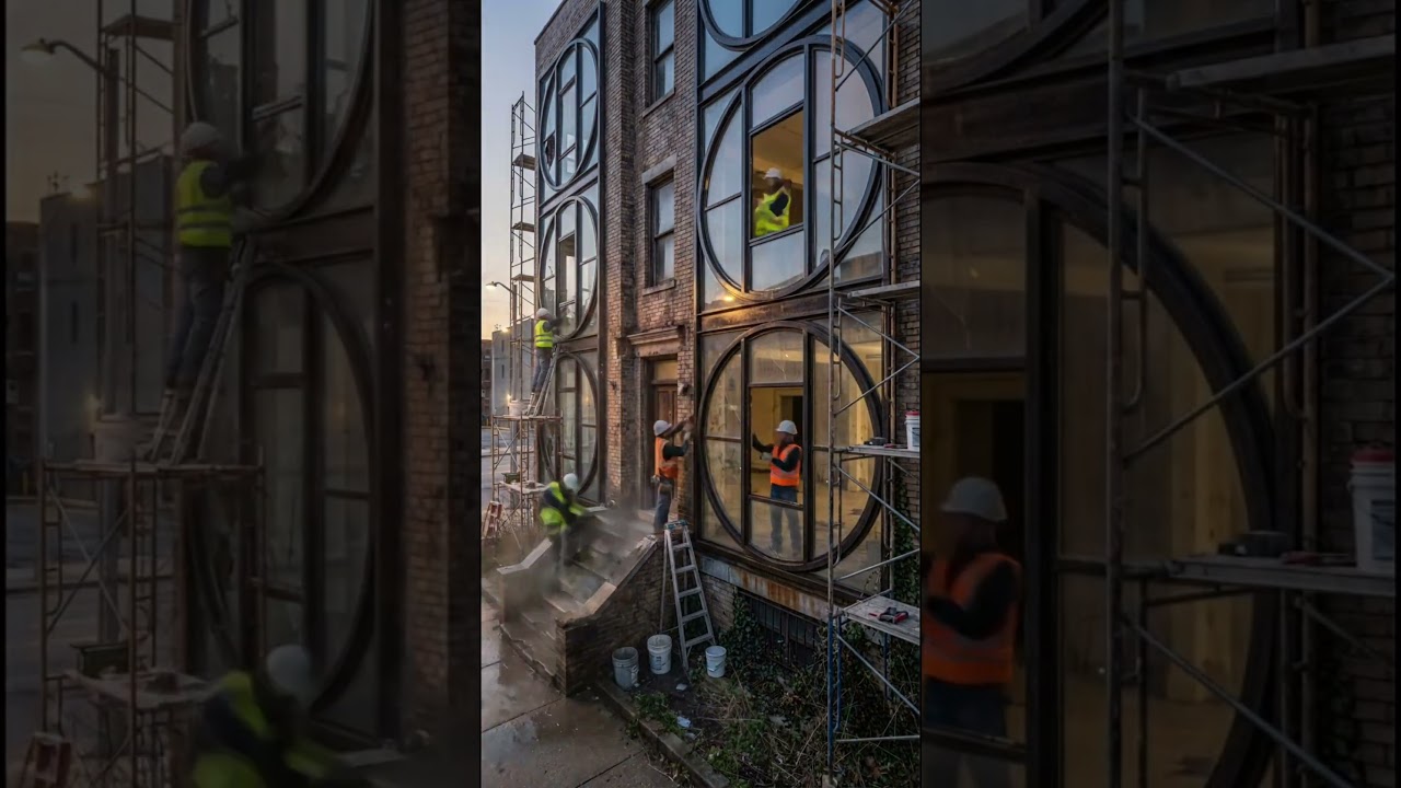 These Giant Circle Windows Are Insane 😳⭕