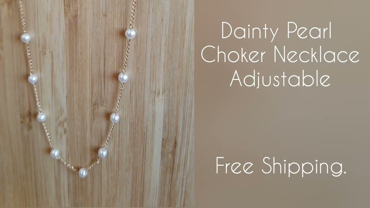 Silver Triple Layer Pearl Necklace With Link Chain – GIVA Jewellery