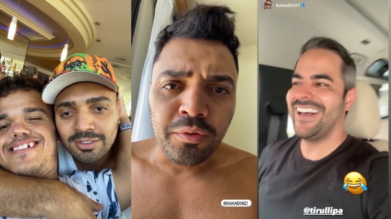 Kaká invadiu a casa do Tiru e roubou vinhos caros 🤣 + Tiru tem ciúmes do Junim com o Safadão 🤣
