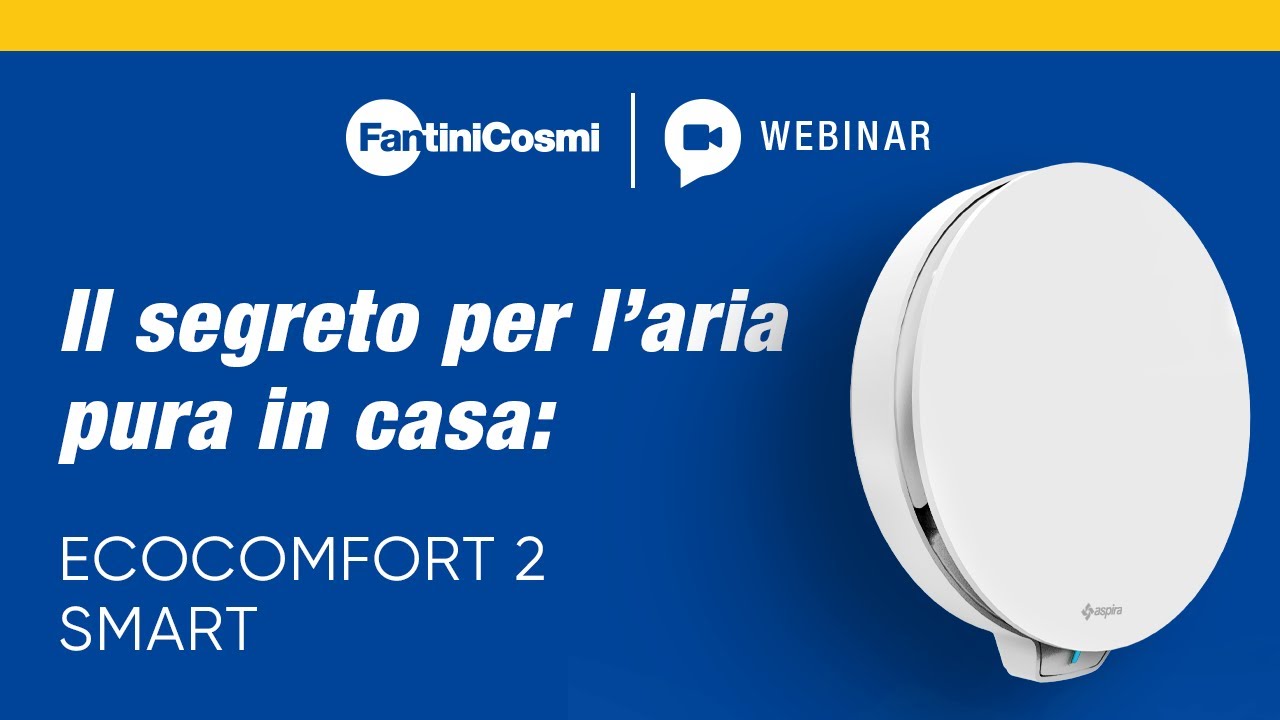 Recuperatore di Calore Fantini Cosmi ASPIRCOMFORT 350 H Orizzontale