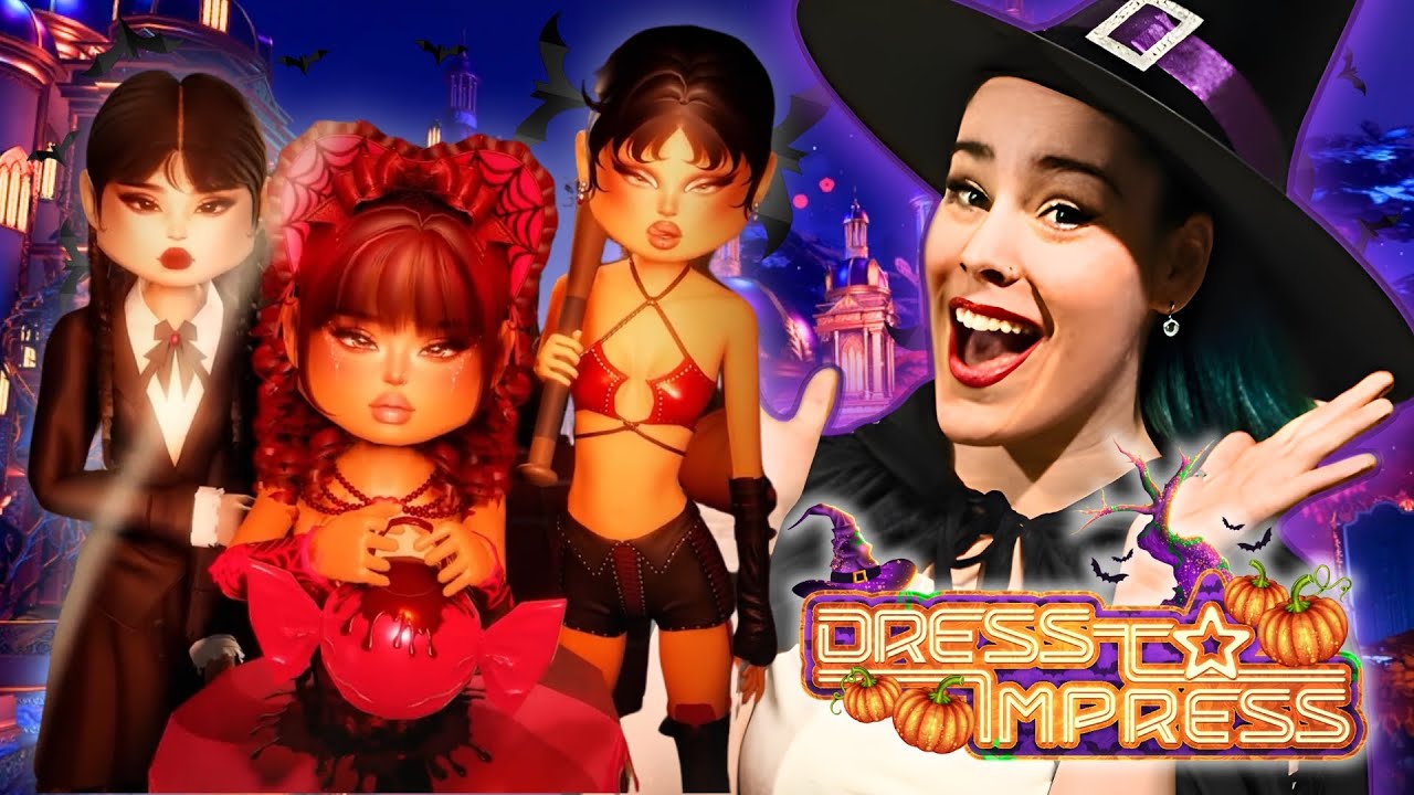 ΠΑΙΖΩ ΤΟ ΚΑΙΝΟΥΡΙΟ HALLOWEEN EVENT | DRESS TO IMPRESS