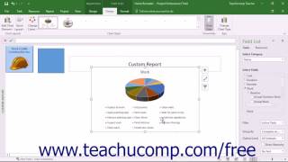 Project 2016 Tutorial Inserting Report Objects Microsoft Training Net Worth