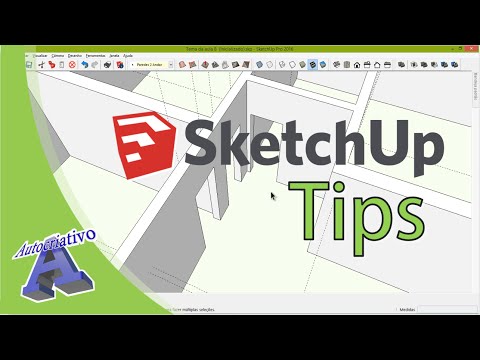 Curso de SketchUp Tips - Aula 08 - Aberturas de Vãos do Segundo Andar - Autocriativo - Curso de SketchUp Tips - Aula 08 - Aberturas de Vãos do Segundo Andar - Autocriativo