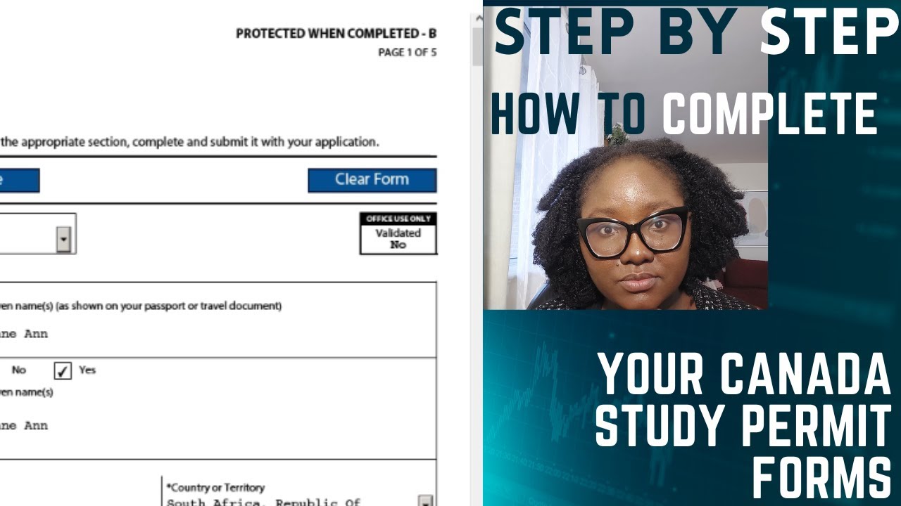 STEP BY STEP How I completed my Canada study Visa and Family information forms: 