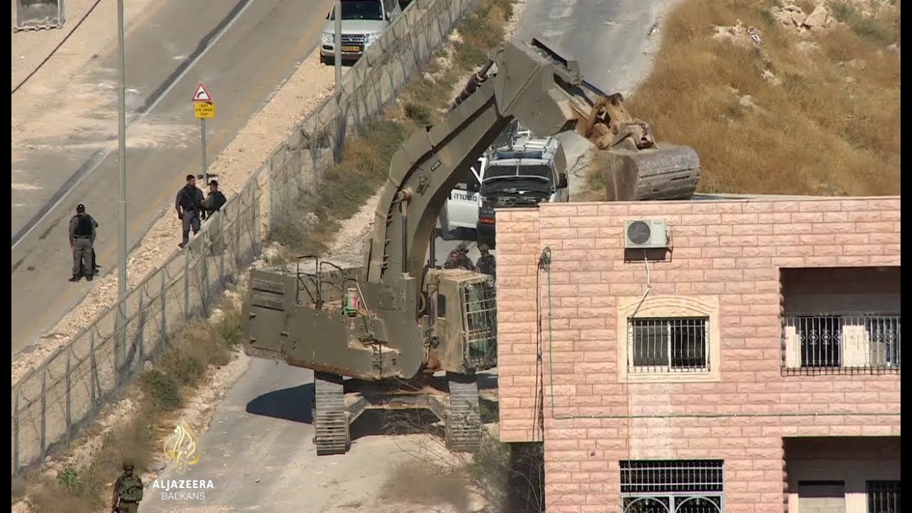 الجزيرة العالمية: منازل وأحلام فلسطينية منهارة