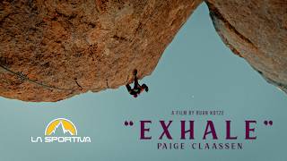 EXHALE | Paige Claassen sends 5.14a arete in Wyoming
