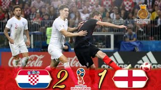 Croacia 2 x 1 Inglaterra | Semifinal Mundial Rusia 2018 | Resumen, Crónica y Goles 1080p