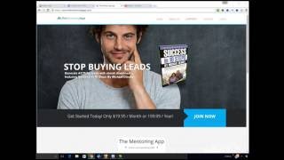 The Mentoring App: Introduction (Quick Tour)