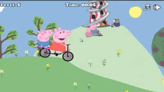 Мультик для детей- Свинка Пеппа катается на велосипеде