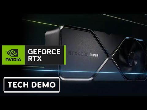 NVIDIA RTX 40 SUPER Series - Tech Demo (4080 SUPER, 4070 SUPER, 4070 Ti SUPER) | CES 2024