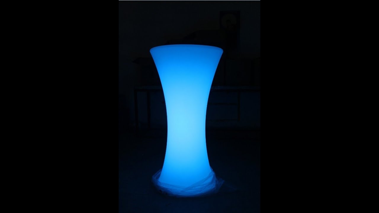 Led cocktail table