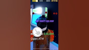 New atm code for 10k #roblox #jailbreak