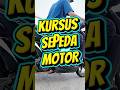 Kursus motor disini aja #shorts #motovlog #motorcycle #belajarmotormatic #bikelover #touring #bike