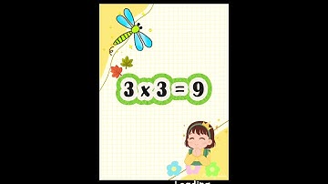 Học bảng cửu chương 3 #xuhuongyoutube #shorts #kids #béhọc