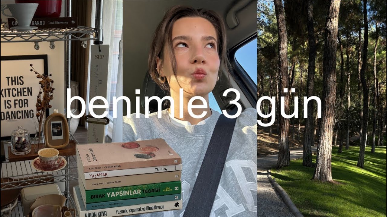 benimle 3 gün | rutinler, kitap sohbeti, aile