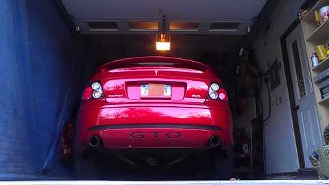 2006 gto  megadeath cam cold start.