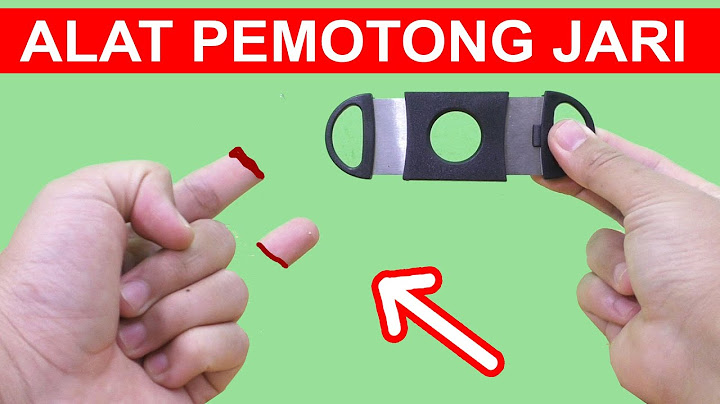EKSPERIMEN ALAT PEMOTONG JARI SEPERTI DI FILM