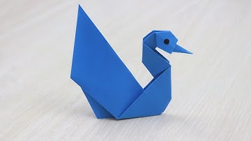 How to Make a Paper Swan Easy - Origami Swan Folding Step by Step