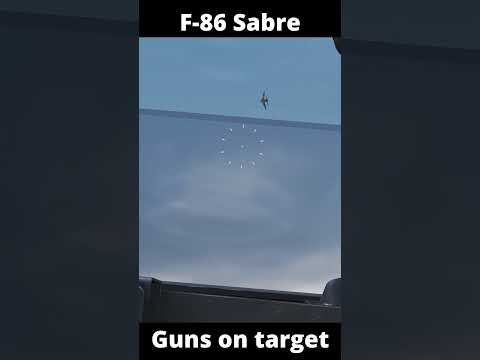 F-86 Sabre: Guns on target | DCS World #ecw #dcs