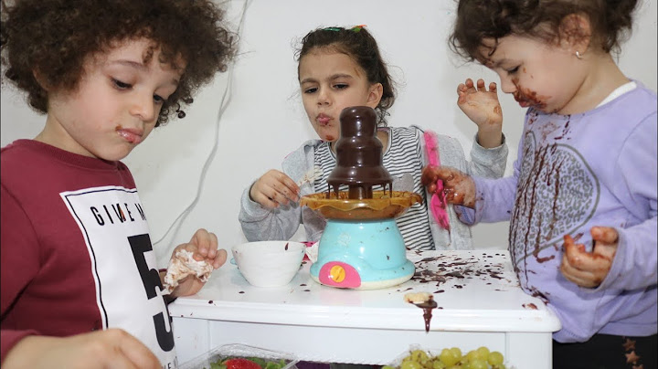 نافورة الشوكلاتة🍫 | ييجي او ما ييجي | chocolate fountains