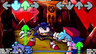 FNF Trickery vs Satanos Sonic Gameplay | Sonic FNF Singing