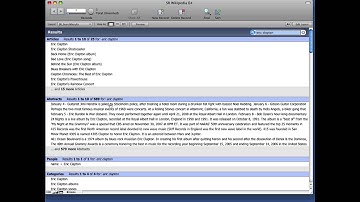 WikiFileMaker: Importing Wikipedia into FileMaker Pro