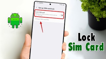 How do i Lock My Sim Card on My Android?