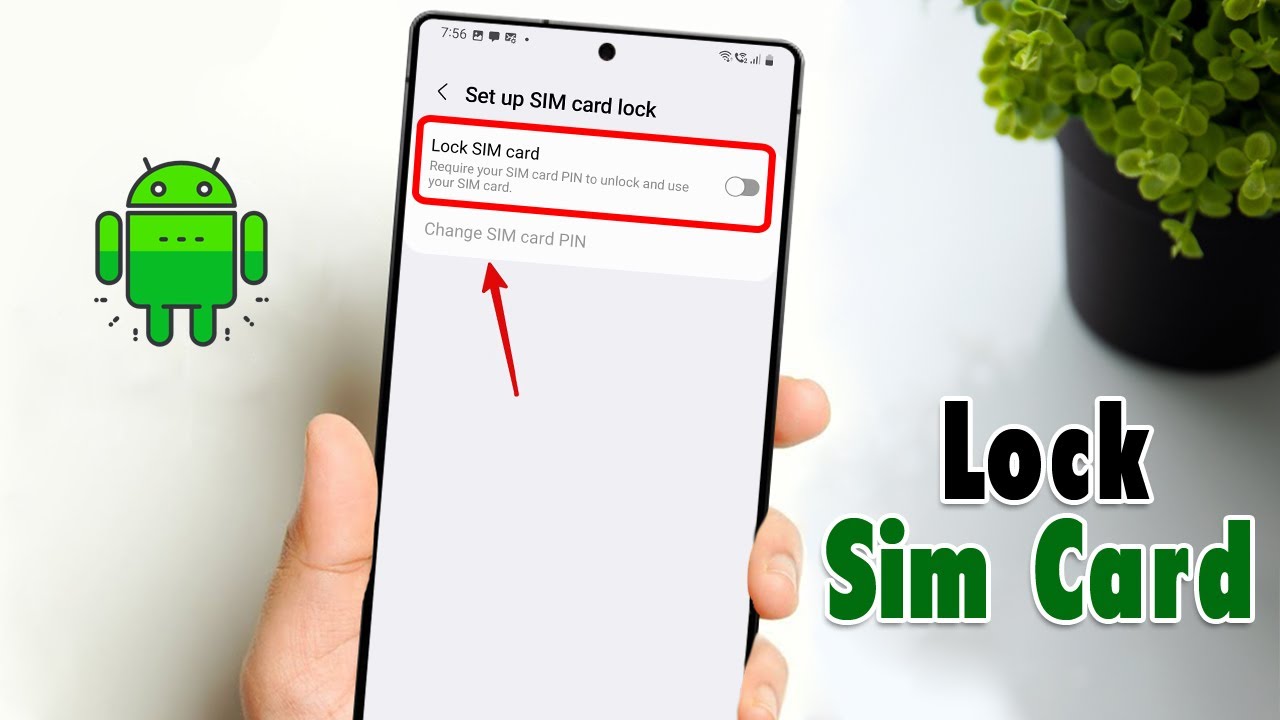 How do i Lock My Sim Card on My Android? - YouTube
