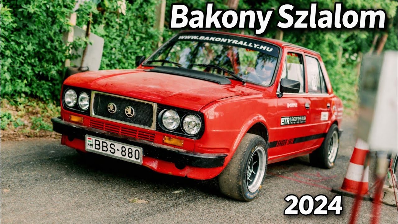 Szlalom verseny Bakony 2024 - Skoda 120 külső