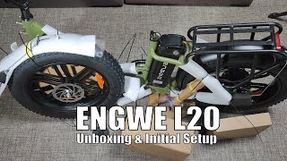 ENGWE L20 eBike Unboxing and Install - Watch This First!