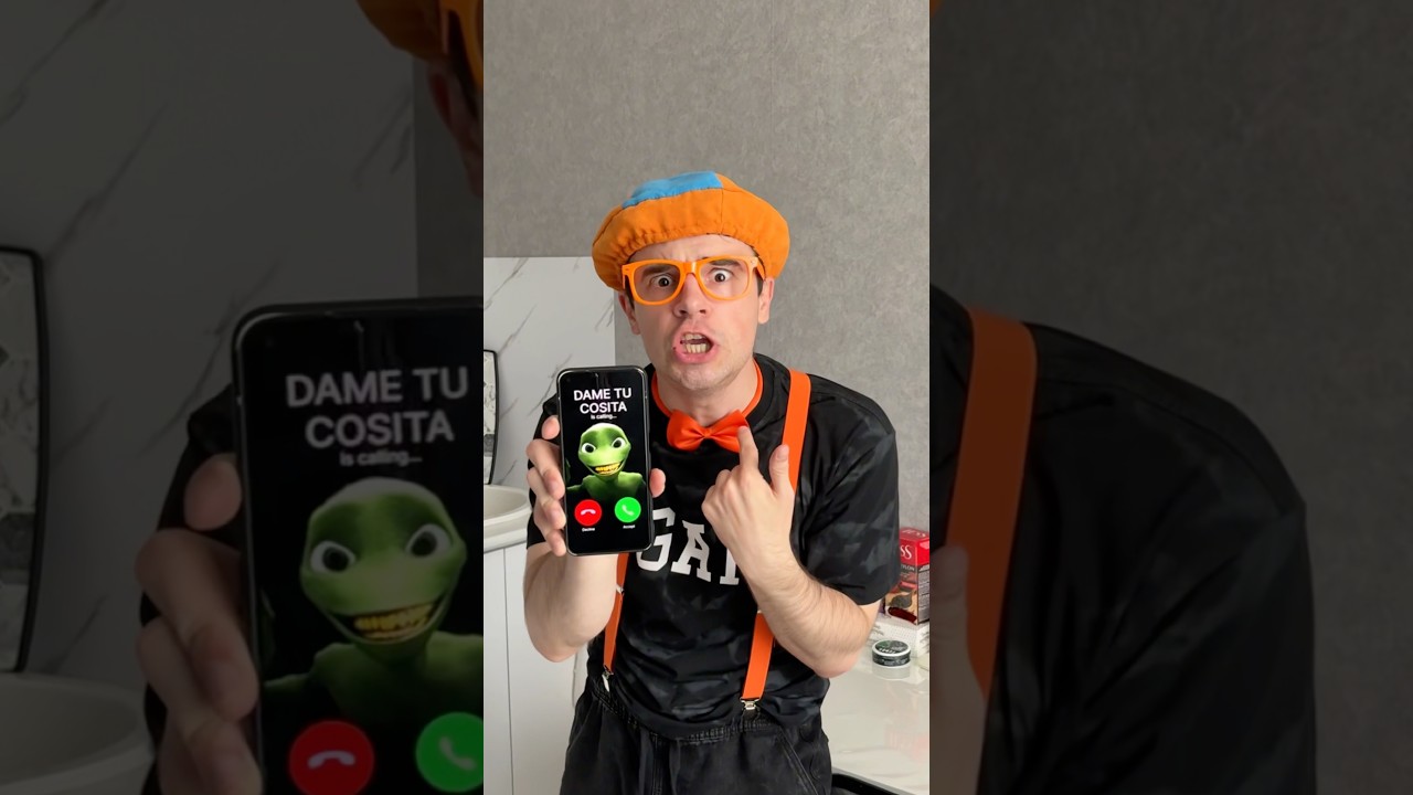 PLANKTON.EXE AND DAME TU COSITA IS CALLING BLIPPI.EXE 😱