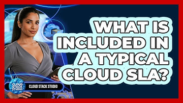 What Is Included In A Typical Cloud SLA?
