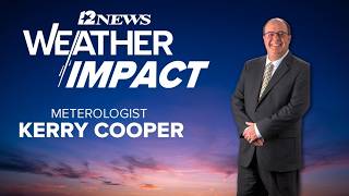 An update from the 12News Weather Impact Center for August 31, 2026