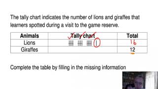 Tally chart demo