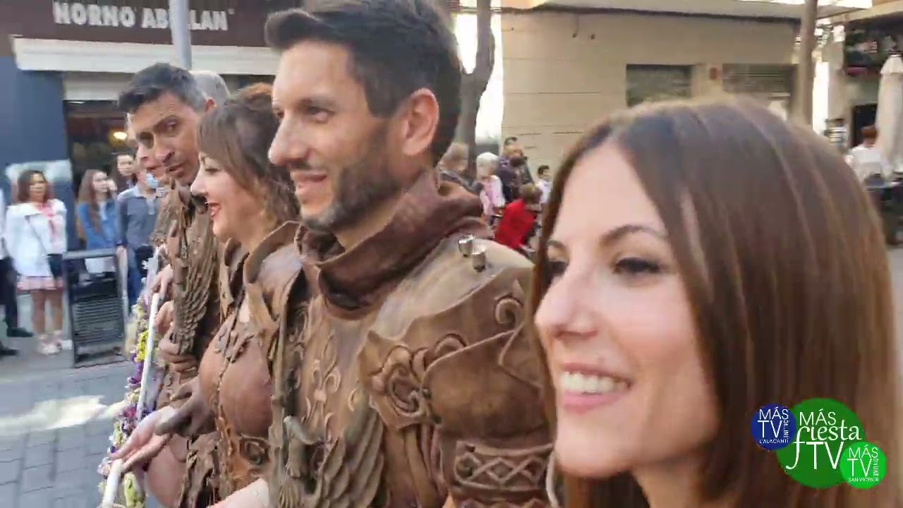 OFRENDA DE FLORES AL PATRÓN 2022 San Vicente del Raspeig