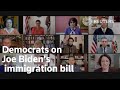 LIVE: Democrats discuss Joe Biden's sweeping immigration bill