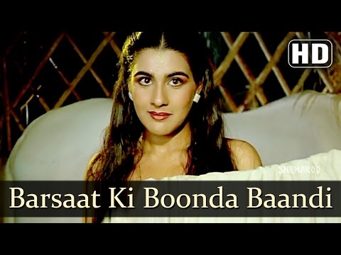 Barsaat Ki Boonda Baandi - Shukriya Song - Rajeev Kapoor -Amrita Singh -Anuradha Paudwal -Filmigaane