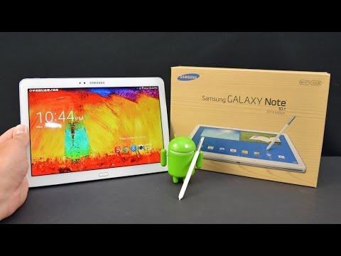 Test de la tablette Samsung Galaxy Note 10.1 2014 Edition